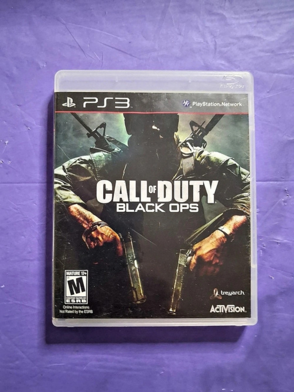 Activision Call of Duty: Black Ops PS3 Video Game Black & Green